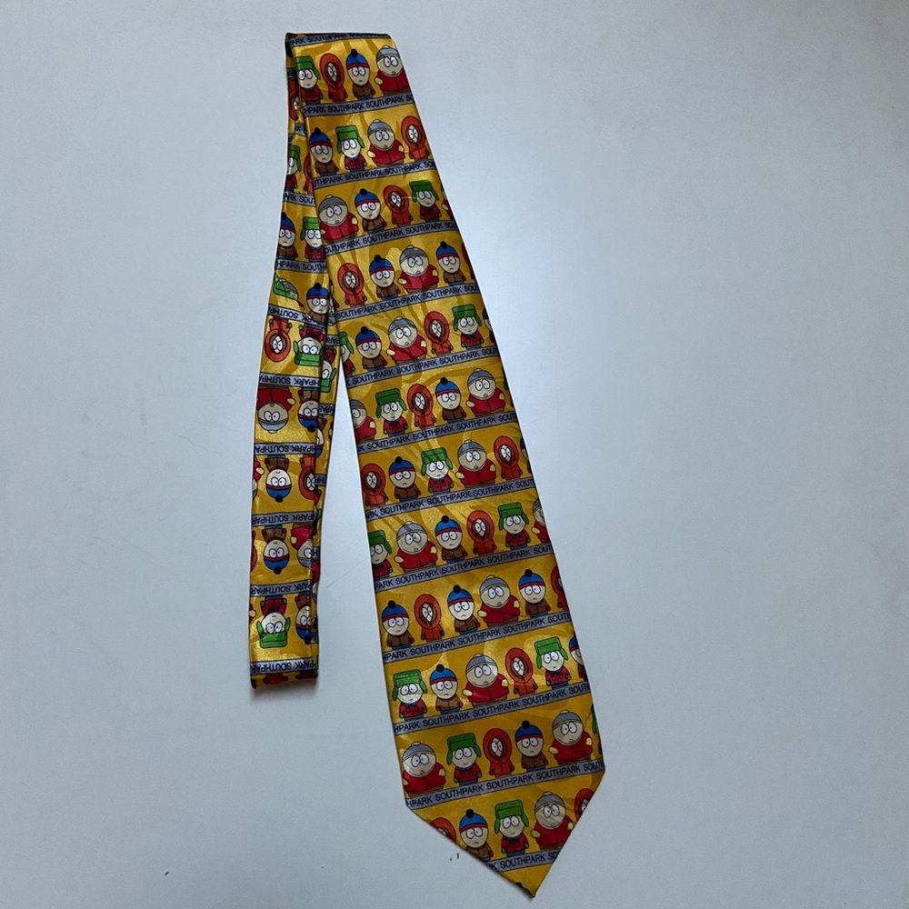 South Park Tie Kenny Kyle Stan Cartman Mens Necktie